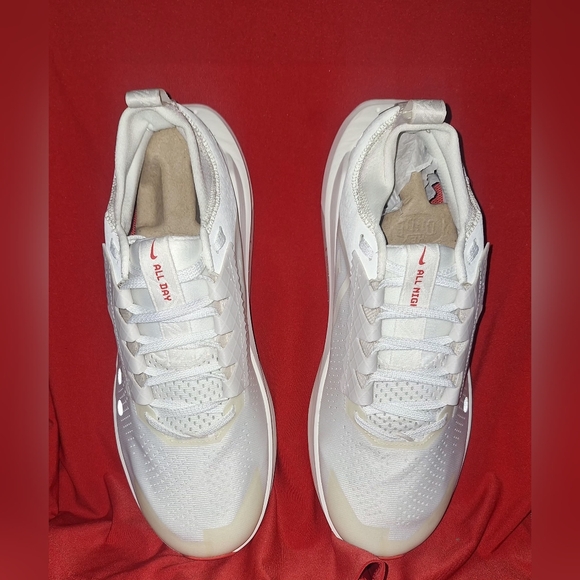 Nike ZoomX Zegama Trail 2 ~ Sail Picante Red FD5190-103 | Men's: 11 ☆ Worn 1x - Picture 4 of 10